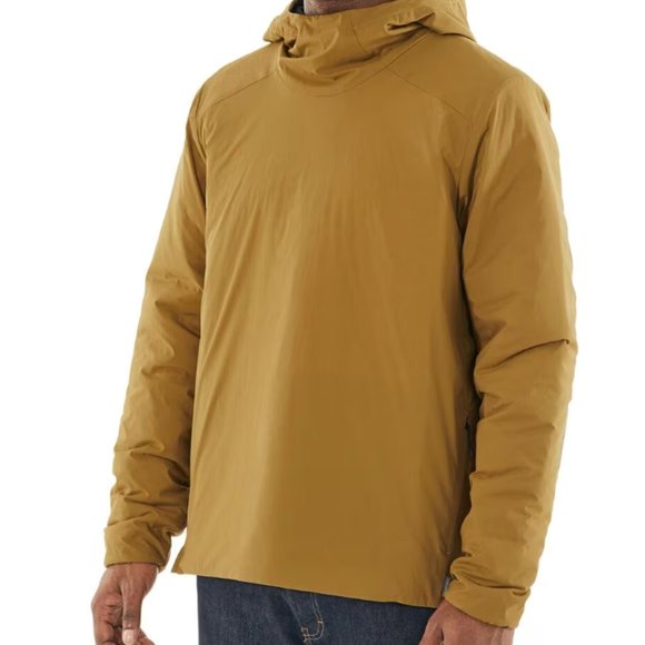 Westerly Hooded Anorak Pullover Merino Loft Jacket CURRY - Small New Lightweight - Picture 1 of 16